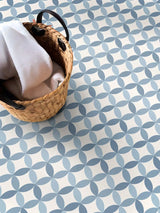 NordicTyle 12-Piece Scandinavian Floor & Wall Sticker Set – Thick PVC Tiles with Strong Adhesion for Modern Home Decor