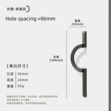 OrientArc Luxe Round Cabinet Pull – Modern Chinese Style Zinc Alloy Furniture Handle with Polished Electroplated Finish