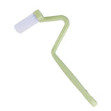 FlexiClean CurveReach Pro Toilet Brush – S-Shaped Deep-Clean Bathroom Brush with Angled Handle for Hard-to-Reach Areas