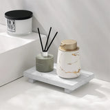 RustiTray – Decorative Wooden Tray Stand | Rustic Farmhouse Style Organizer for Bathroom, Kitchen & Vanity