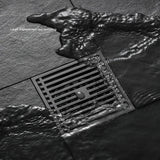 AquaShield Square Stainless Steel Floor Drain – Odor-Free Shower Drain for Modern Bathrooms
