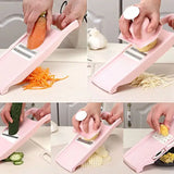 SlicePro – Multifunctional Vegetable & Fruit Slicer with Handle