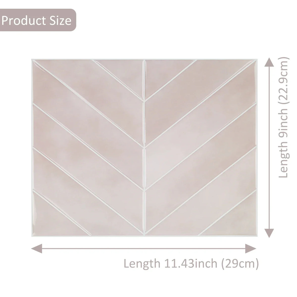 Grote 3D Wandstickers – Peel & Stick Tegels | PET | 10 Vellen | Waterbestendig