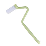 FlexiClean CurveReach Pro Toilet Brush – S-Shaped Deep-Clean Bathroom Brush with Angled Handle for Hard-to-Reach Areas