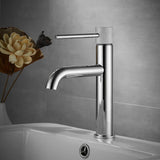NoirÉlan Matte Black Luxury Bathroom Faucet – Solid Brass Single-Handle Sink faucet with Hot & Cold Control