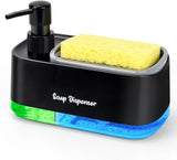 TriFlow 3-in-1 Kitchen Soap Dispenser Set – Hand Soap, Dish Soap & Sponge Holder