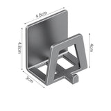 GripSteel – Stainless Steel Sponge Holder & Self-Adhesive Wall Organizer for Kitchen & Bathroom