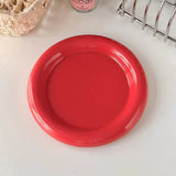 NordicChef Round Ceramic Plate – Thick Rim for Western Dishes