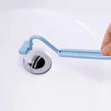 FlexiClean CurveReach Pro Toilet Brush – S-Shaped Deep-Clean Bathroom Brush with Angled Handle for Hard-to-Reach Areas