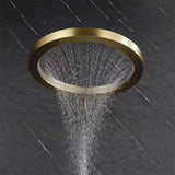 AquaSpa High-Pressure Rainfall Shower Head – Premium Stainless Steel Round Wall-Mounted Showerhead