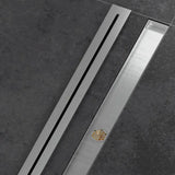 LuxDrain Premium Linear Shower Drain – 304 Stainless Steel Floor Drain for Bathroom & Shower (30/40/50 c