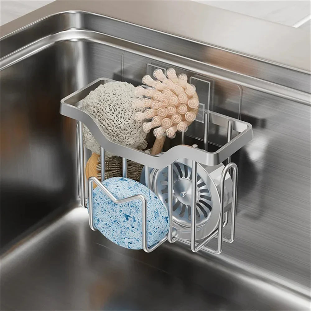 SteelEase – Stainless Steel Kitchen Sink Organizer & Accessory Holder