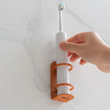 GripMount No-Drill Wall Toothbrush & Razor Holder – Self-Adhesive Bathroom Organizer Rack