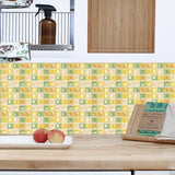 DecoMosaic 3D Peel-and-Stick Mosaic Wall Tiles – 10-Pack Waterproof PVC Stickers for Kitchen & Bathroom