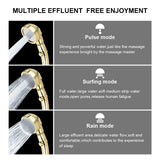 FlexiSpa 360° Handheld Shower Head – 3 Spray Modes, Chrome Finish, Water-Saving Design