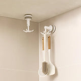 FlexiClaw 6-Arm Rotating Hook – Multifunctional Suction Cup Holder, No Drilling Required