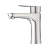Premium Stainless Steel Bathroom Sink Mixer Tap with Hot and Cold Water Control