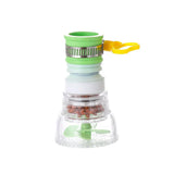 EcoStream 360 – Universal Faucet Aerator with 360° Rotation & Water-Saving Function