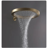 AquaSpa High-Pressure Rainfall Shower Head – Premium Stainless Steel Round Wall-Mounted Showerhead