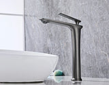 Luxury Black White Rose Gold Bathroom Faucet Premium – Single Handle Basin Mixer | Hot & Cold Water Control | Modern Brass Design