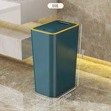 FreshGuard 10L Odor-Free Trash Can – Modern & Space-Saving Design for Kitchen and Bathroom
