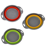 FlexiDrain – Collapsible Silicone Washing & Draining Basket