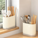 Organix – Multifunctional Cutlery Holder with Drain & Wall Mount (No Drilling Required)