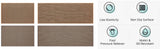 KüchLoom Washable Non-Slip Kitchen Runner – Faux Sisal Look with Natural Rubber Backing