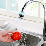AquaPure StoneFlow Faucet Water Filter – Compact Tap Purifier with Mineral Stone Filtration for Kitchen & Bathroom
