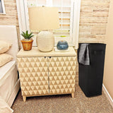 UrbanFold Oxford Laundry Hamper – Collapsible Hamper with Handles