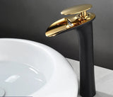 Modern White Waterfall Bathroom Sink Faucet – Single Handle Basin Mixer