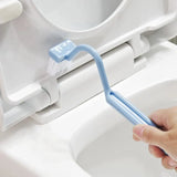 FlexiClean CurveReach Pro Toilet Brush – S-Shaped Deep-Clean Bathroom Brush with Angled Handle for Hard-to-Reach Areas
