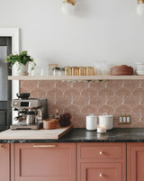 BohoTerracotta Self-Adhesive Tile Stickers – 10-Piece Vinyl Decals for Walls & Floors