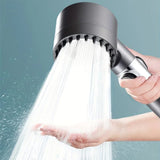 HydroSpa High-Pressure Filtered Handheld Shower Head – Water-Saving 4-Mode Spray System