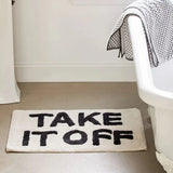 SoftStep Luxe Non-Slip Bath Mat – Absorbent Velvet Rug for Bathroom, Living Room & Bedroom
