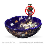 Aurora Hand-Painted Designer Vessel Sink
