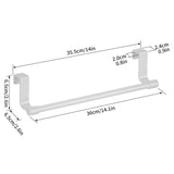 CabinHang – Stainless Steel Kitchen Towel Rack (No Drilling Required)