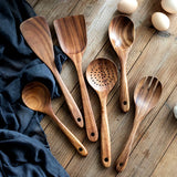 EcoWood – Luxury Wooden Cookware Set with Storage Bucket