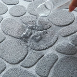 LushStep CornerCloud L-Shape Bath Mat – Ultra-Thick, Non-Slip, Super Soft Absorbent Bathroom Rug for Shower, Toilet & Entryway