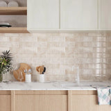 ABPP Beige Stone Subway Tile Stickers – 10-Pack Peel & Stick Backsplash for Kitchen & Bathroom Renovation