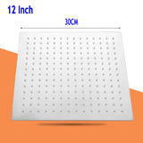 AquaLux SquareRain High-Pressure Ceiling Rain Shower – Stainless Steel