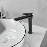 Luxury Black White Rose Gold Bathroom Faucet Premium – Single Handle Basin Mixer | Hot & Cold Water Control | Modern Brass Design