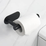 Stick & Style Self-Adhesive Stainless Steel Bathroom Accessory Set – No Drill, Modern & Durable