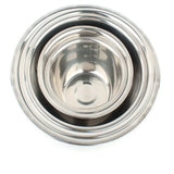 SteelNest – Stainless Steel Mixing Bowls Set for Kitchen, Camping & Outdoor