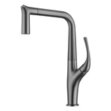 AquaLuxe – Luxury Pull-Out Kitchen Faucet | Brushed Gold & Black