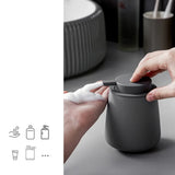 CeramiLux 300 ml Luxury Ceramic Soap Dispenser – Stylish & Refillable for Soap, Shampoo, Lotion, or Conditioner