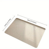 StoneDry RapidAbsorb Diatomite Bath Mat – Ultra-Fast Drying, Non-Slip, Hygienic Stone Bathroom Floor Mat
