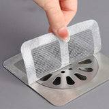DrainShield Disposable Hair Catcher Stickers – 4-Inch Self-Adhesive Drain Protectors