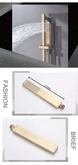 Adjustable Wall Mount Shower Slide Bar Set Premium – Stainless Steel Handheld Shower | Sliding Holder | Water Saving Design
