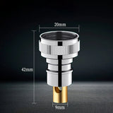 HydroSplit DualFlow Pro Valve – 2-Way Wall Mount Water Splitter Faucet for Toilet & Washing Machine